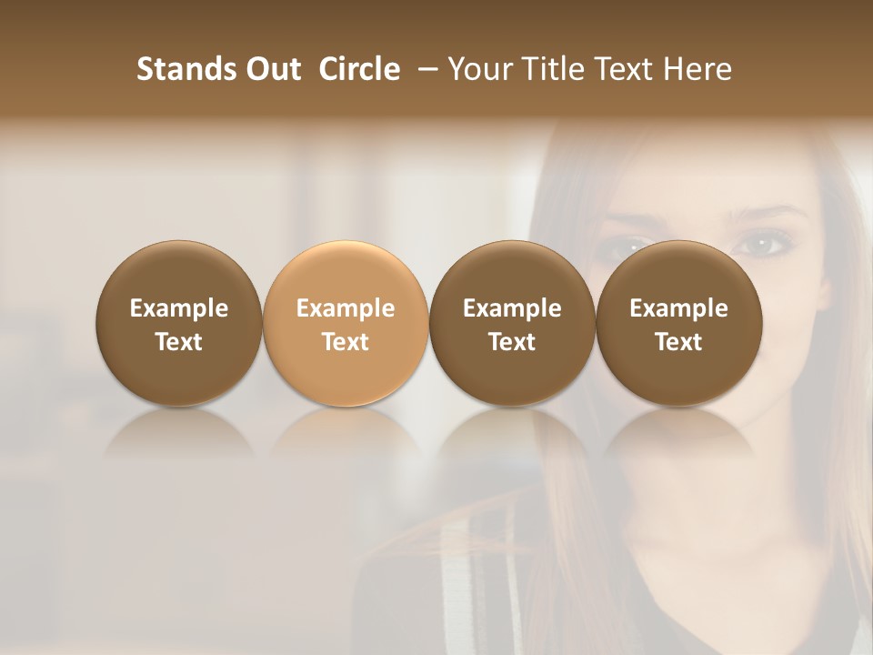 Sweater Print Stockimage PowerPoint Template