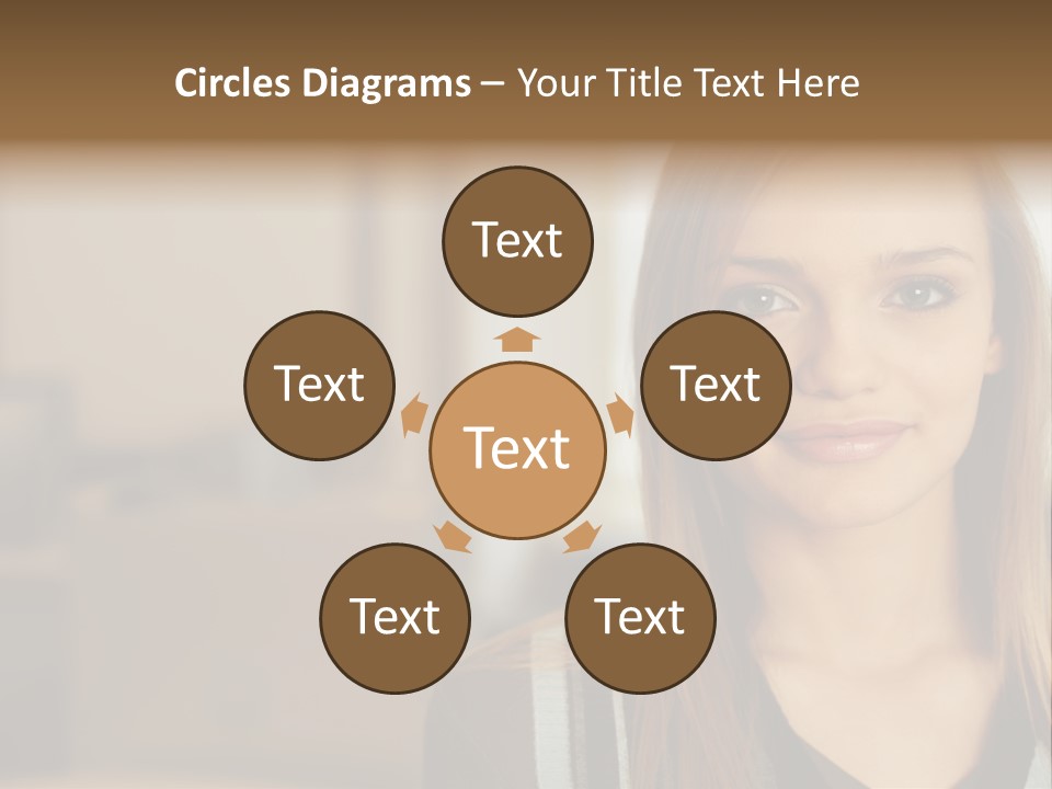 Sweater Print Stockimage PowerPoint Template