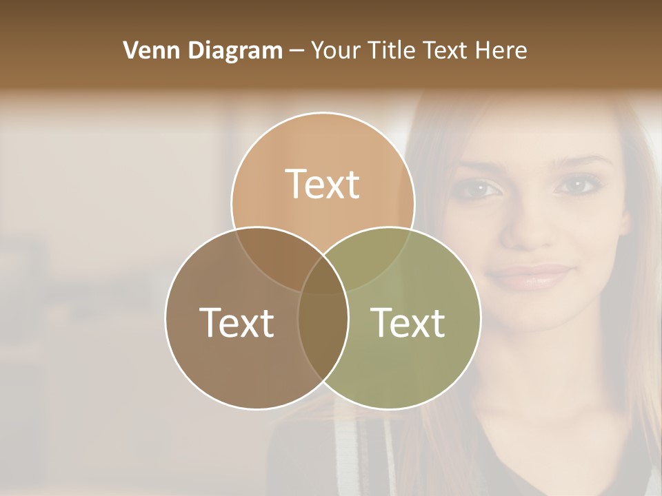 Sweater Print Stockimage PowerPoint Template