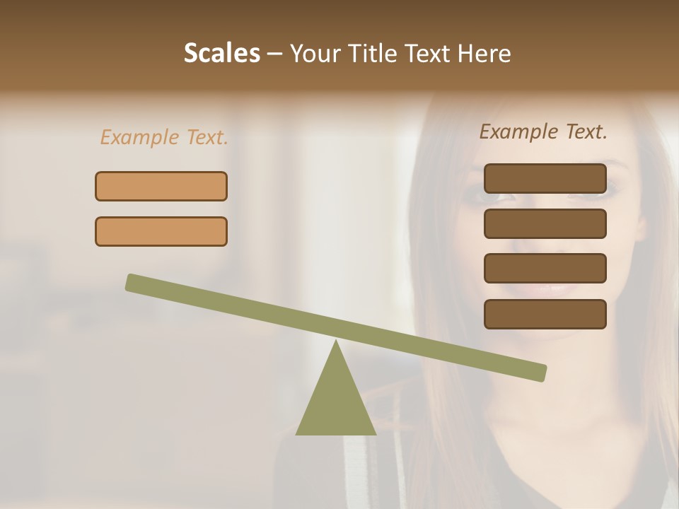 Sweater Print Stockimage PowerPoint Template