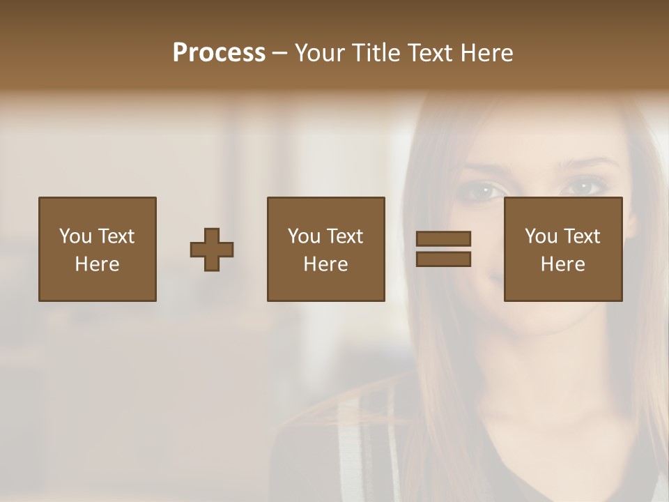 Sweater Print Stockimage PowerPoint Template