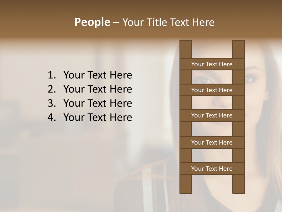 Sweater Print Stockimage PowerPoint Template