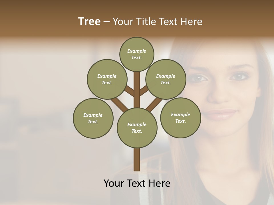 Sweater Print Stockimage PowerPoint Template