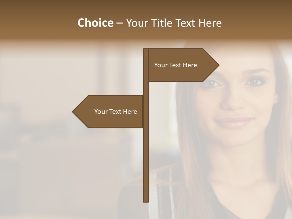 Sweater Print Stockimage PowerPoint Template