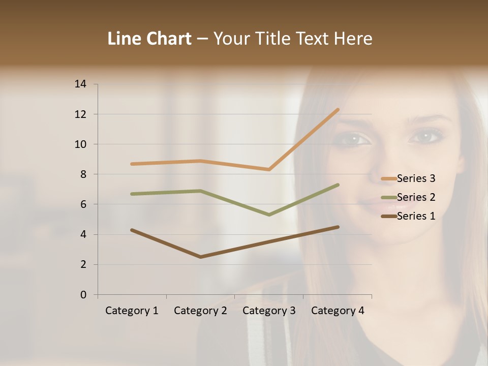 Sweater Print Stockimage PowerPoint Template