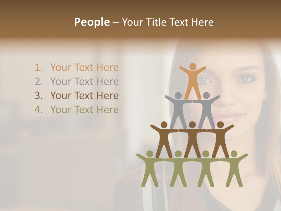 Sweater Print Stockimage PowerPoint Template