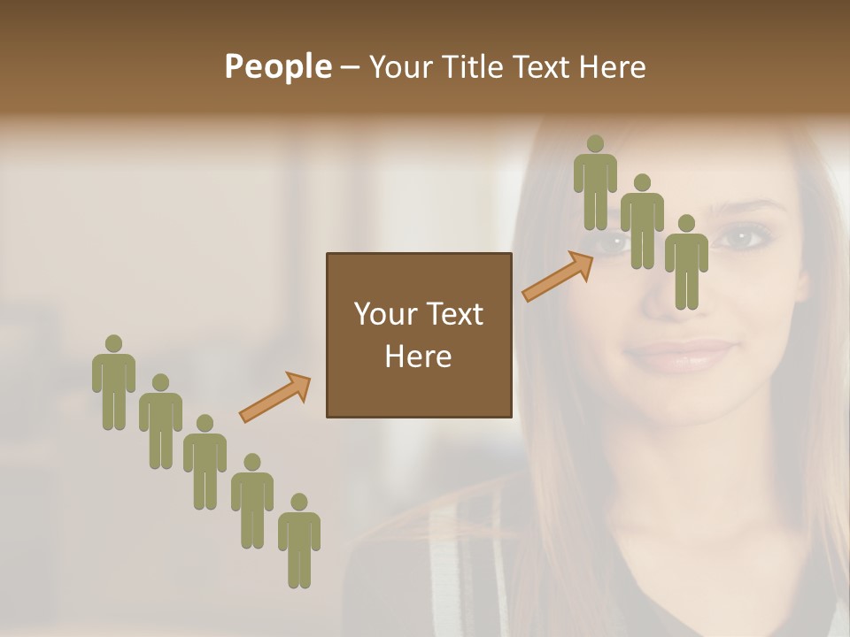 Sweater Print Stockimage PowerPoint Template