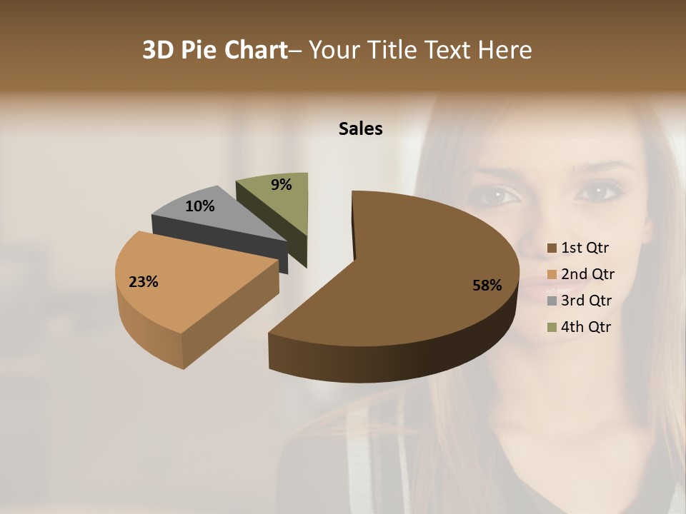 Sweater Print Stockimage PowerPoint Template