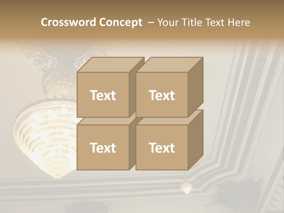 Stockphotograph Metal Posters PowerPoint Template