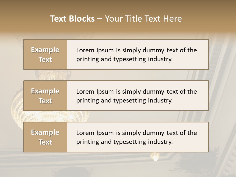 Stockphotograph Metal Posters PowerPoint Template