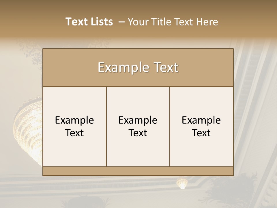 Stockphotograph Metal Posters PowerPoint Template