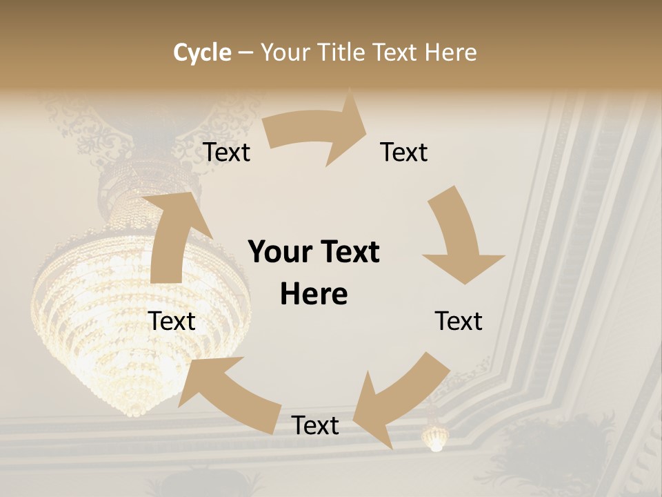 Stockphotograph Metal Posters PowerPoint Template