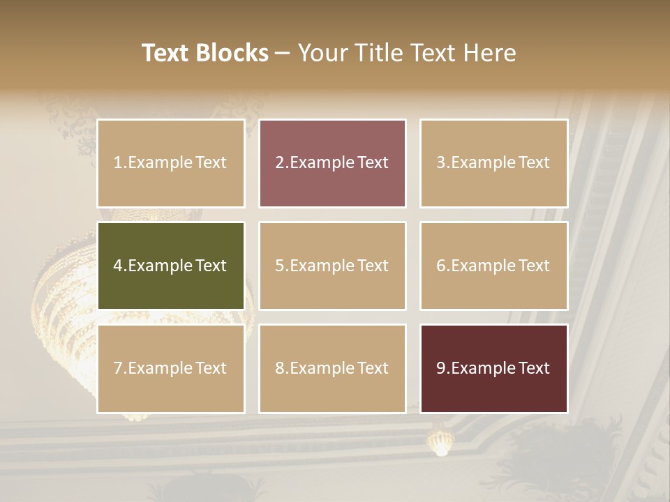 Stockphotograph Metal Posters PowerPoint Template