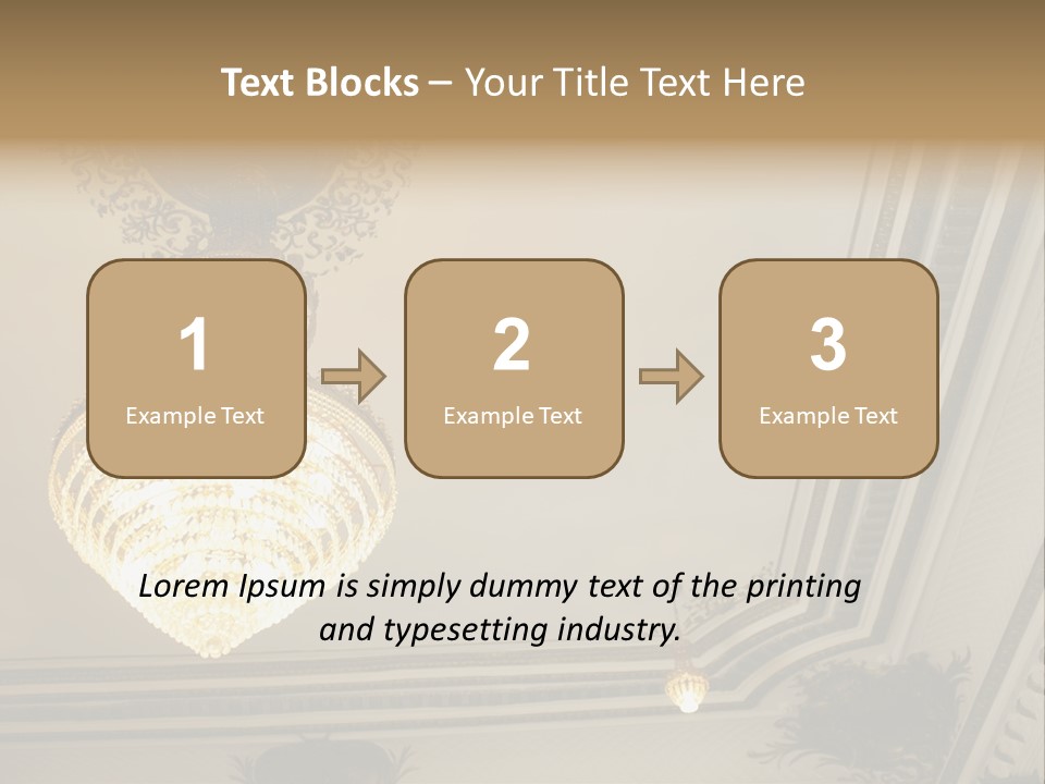 Stockphotograph Metal Posters PowerPoint Template