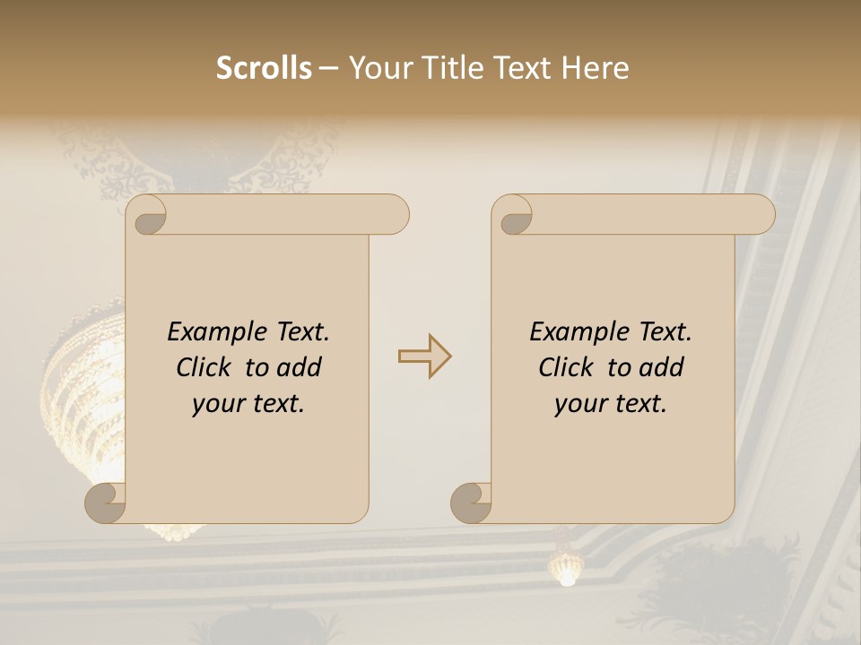 Stockphotograph Metal Posters PowerPoint Template