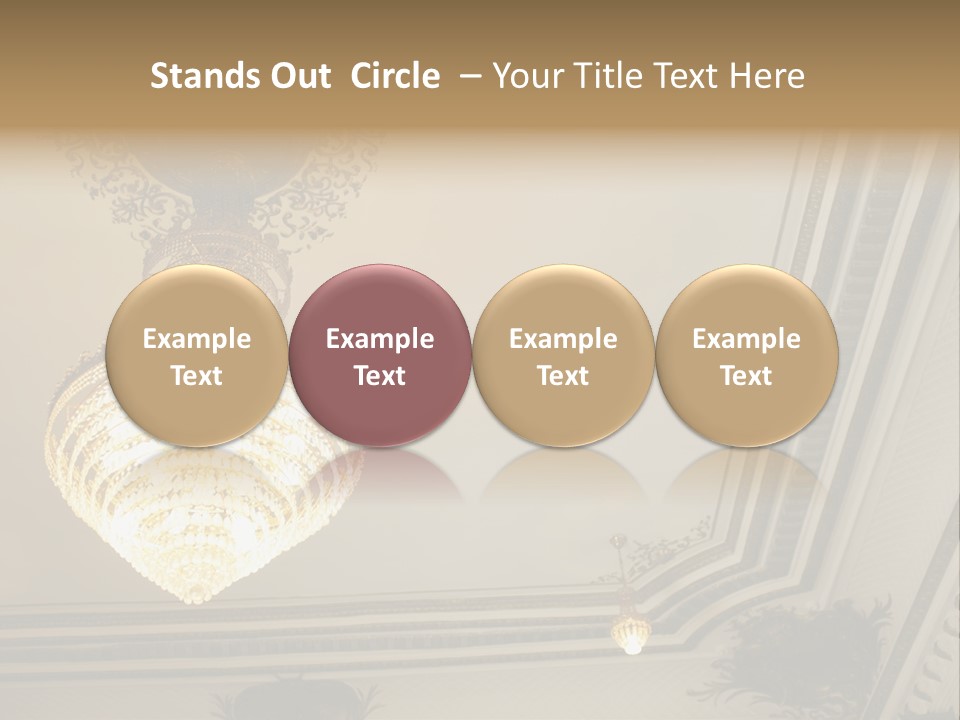 Stockphotograph Metal Posters PowerPoint Template