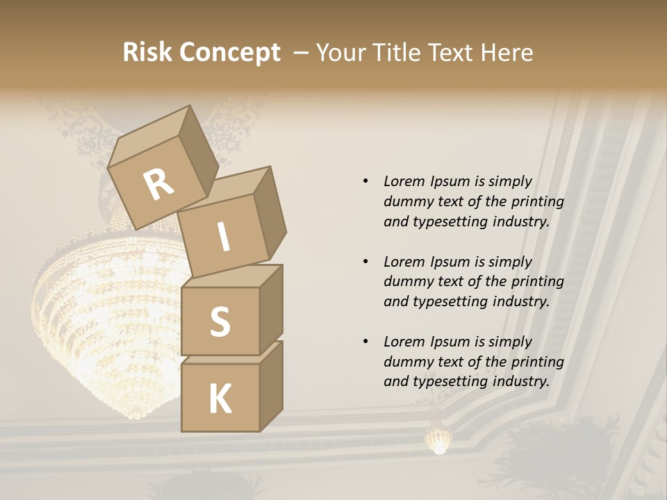 Stockphotograph Metal Posters PowerPoint Template