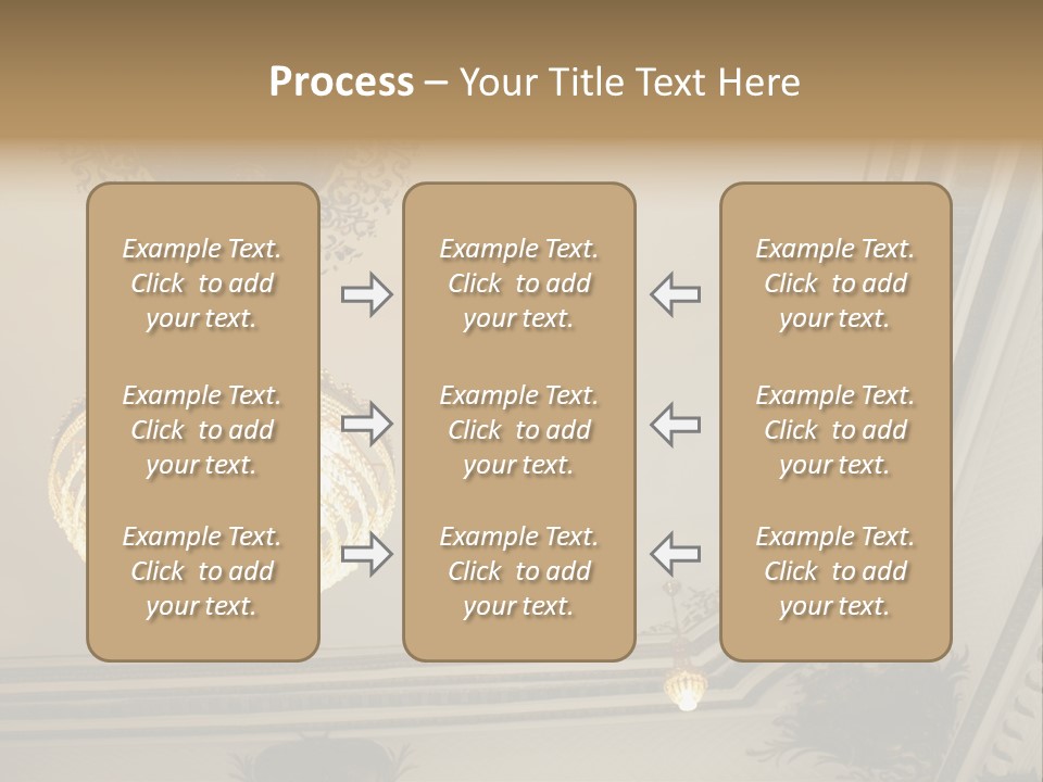 Stockphotograph Metal Posters PowerPoint Template