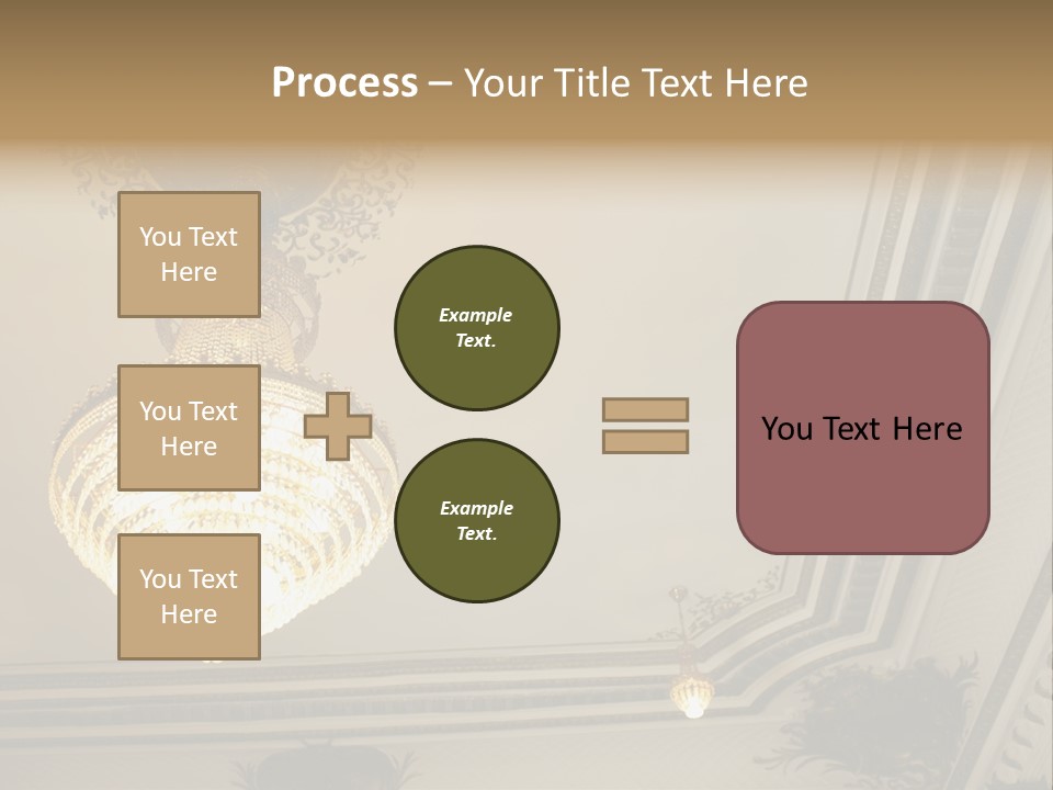 Stockphotograph Metal Posters PowerPoint Template