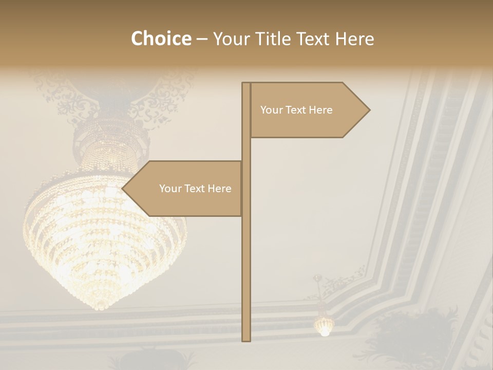 Stockphotograph Metal Posters PowerPoint Template