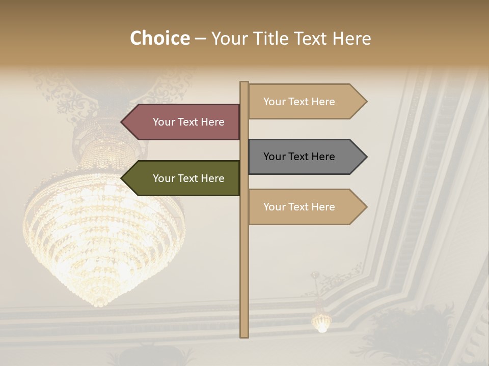 Stockphotograph Metal Posters PowerPoint Template