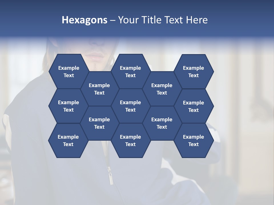 Facialhair Posters Business PowerPoint Template