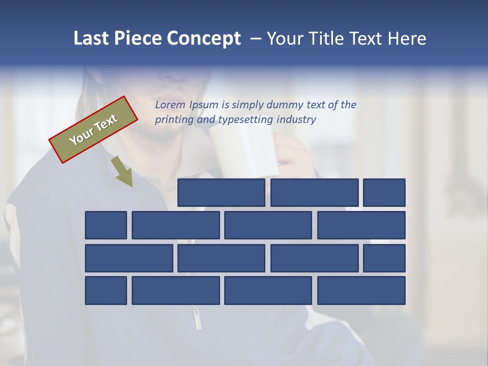 Facialhair Posters Business PowerPoint Template