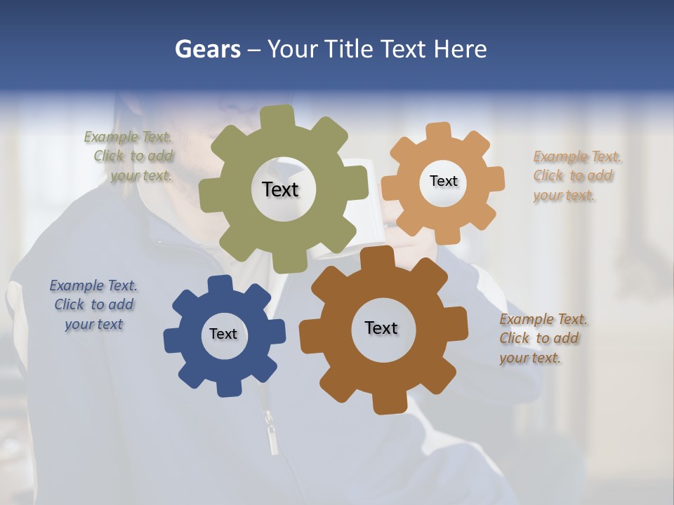 Facialhair Posters Business PowerPoint Template