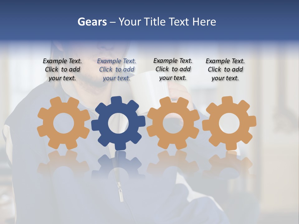 Facialhair Posters Business PowerPoint Template