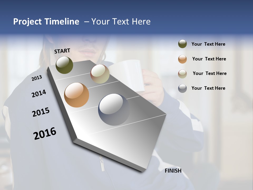 Facialhair Posters Business PowerPoint Template