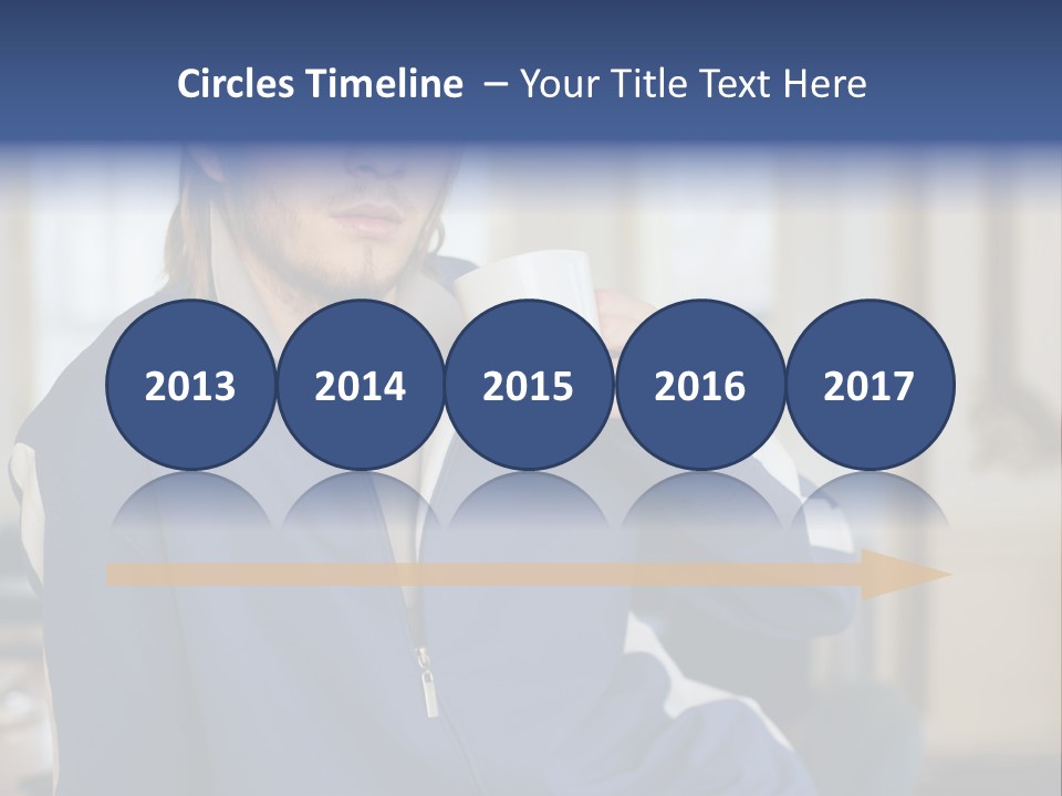 Facialhair Posters Business PowerPoint Template