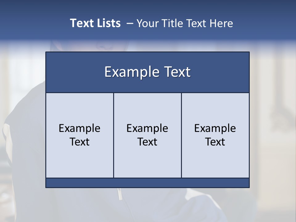 Facialhair Posters Business PowerPoint Template