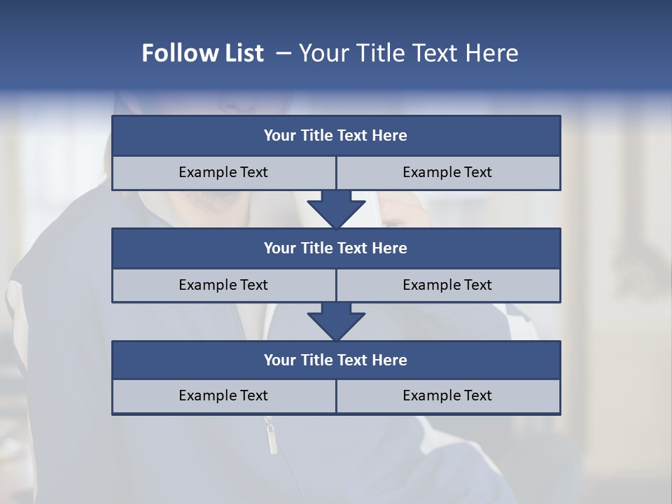 Facialhair Posters Business PowerPoint Template