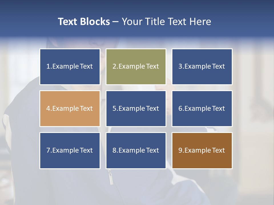 Facialhair Posters Business PowerPoint Template