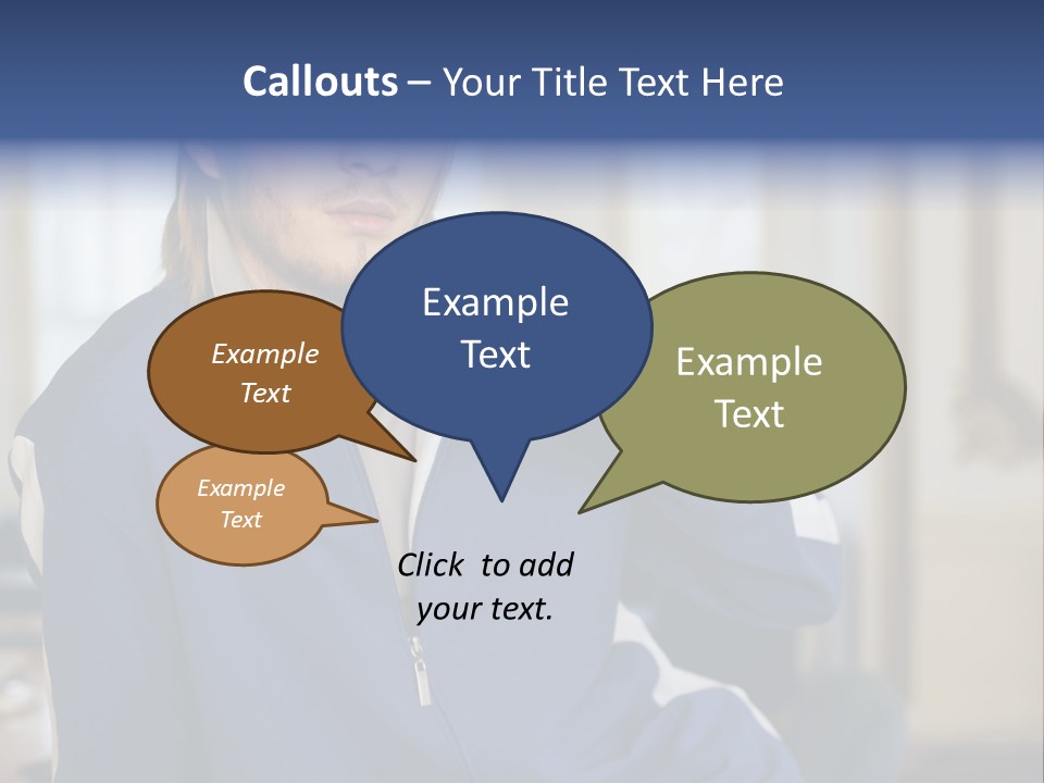 Facialhair Posters Business PowerPoint Template