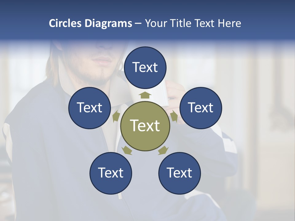 Facialhair Posters Business PowerPoint Template