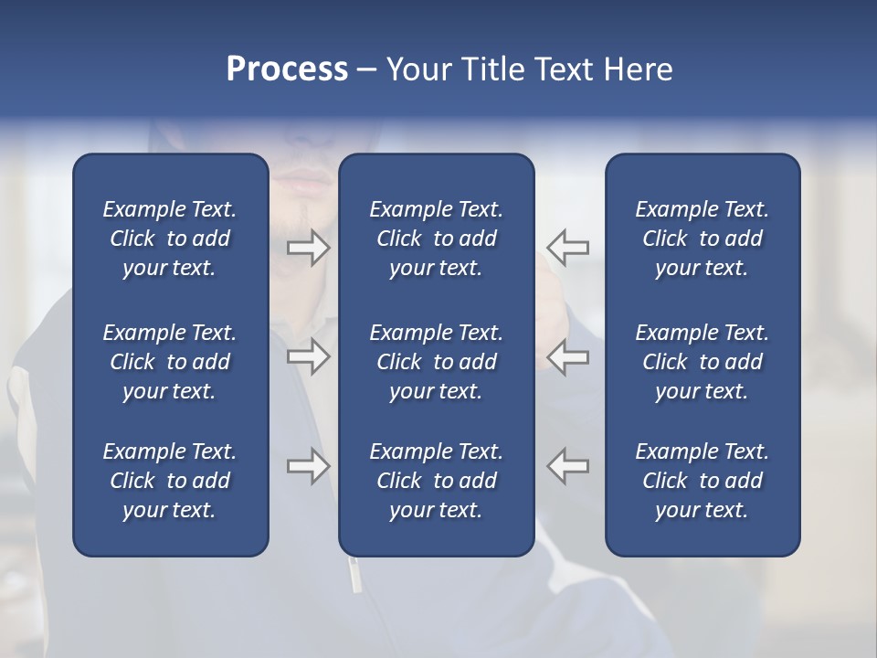 Facialhair Posters Business PowerPoint Template