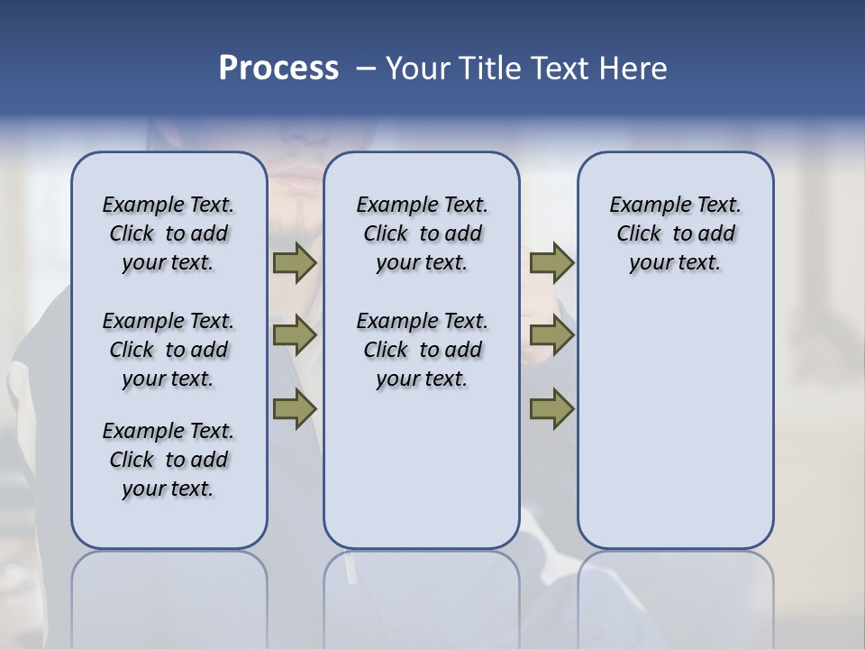 Facialhair Posters Business PowerPoint Template