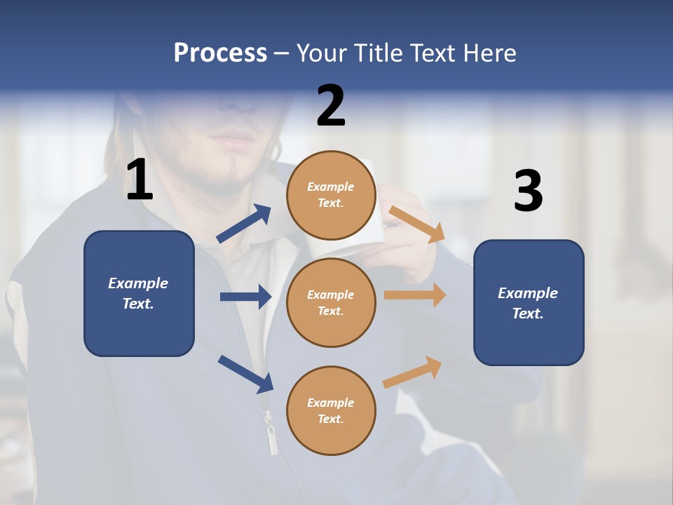 Facialhair Posters Business PowerPoint Template