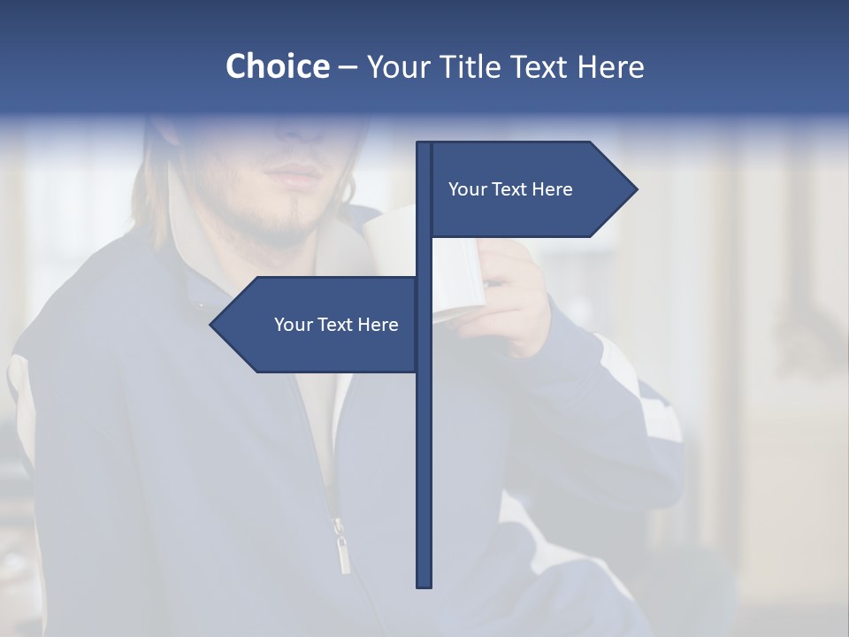 Facialhair Posters Business PowerPoint Template