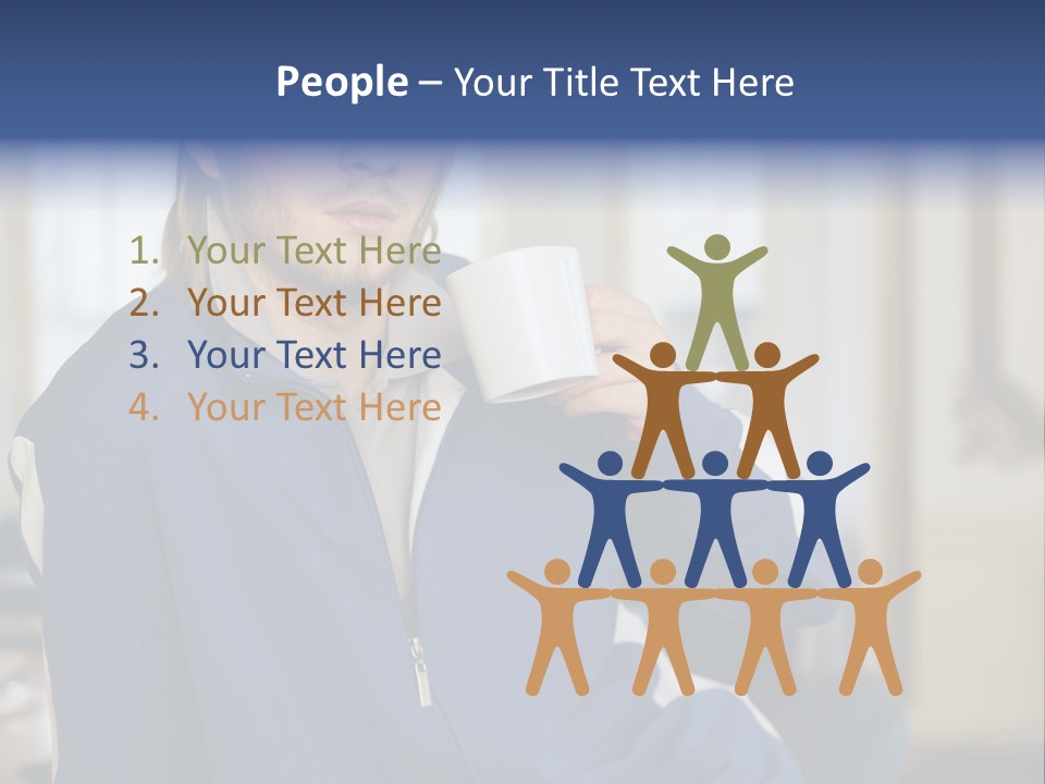 Facialhair Posters Business PowerPoint Template