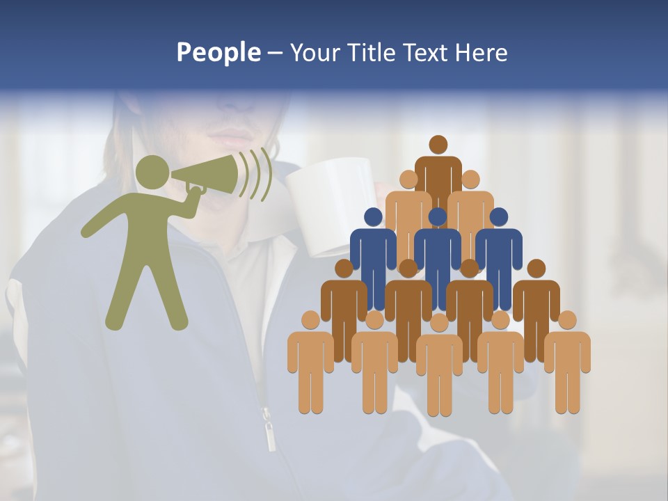 Facialhair Posters Business PowerPoint Template