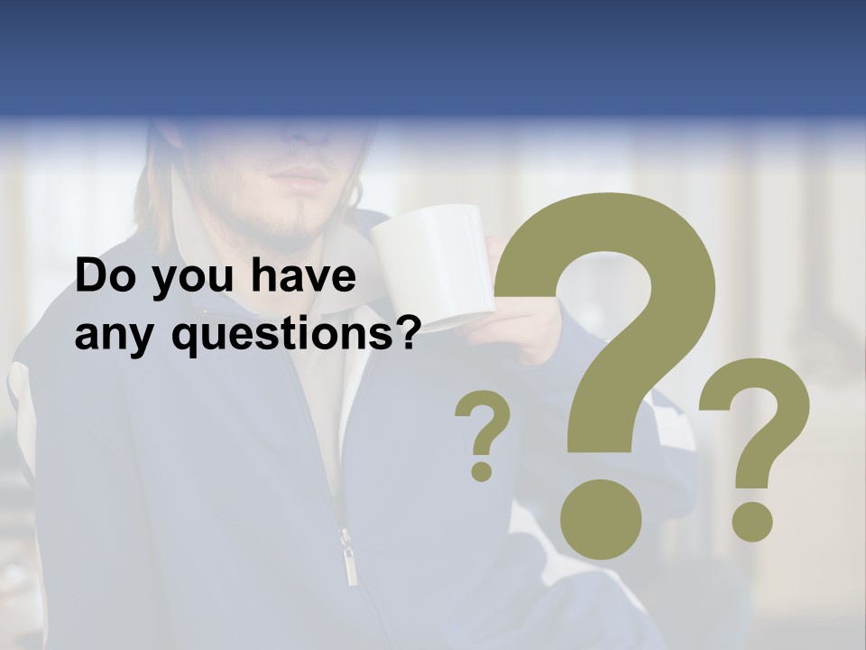 Facialhair Posters Business PowerPoint Template