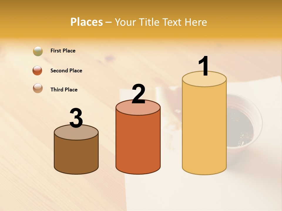 Kitchenutensil Whitecolour Drink PowerPoint Template