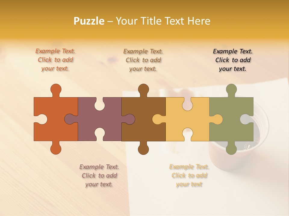 Kitchenutensil Whitecolour Drink PowerPoint Template