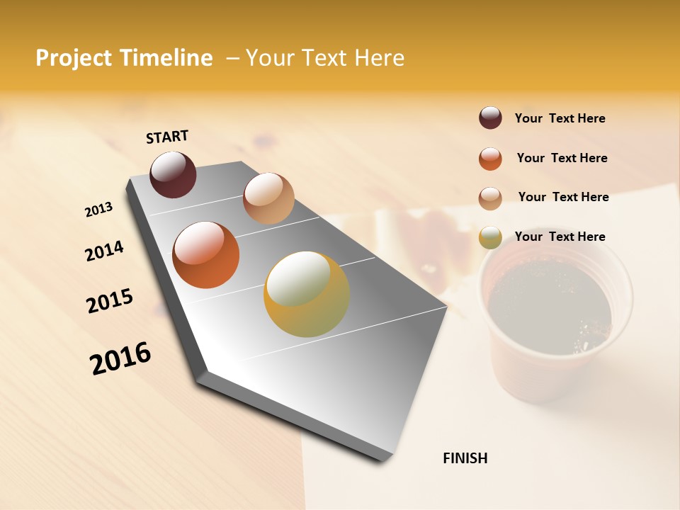 Kitchenutensil Whitecolour Drink PowerPoint Template