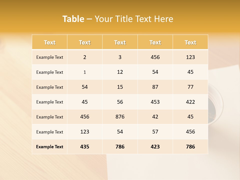 Kitchenutensil Whitecolour Drink PowerPoint Template