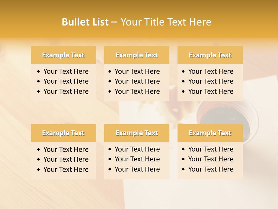 Kitchenutensil Whitecolour Drink PowerPoint Template