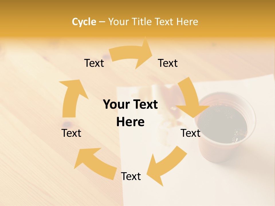 Kitchenutensil Whitecolour Drink PowerPoint Template