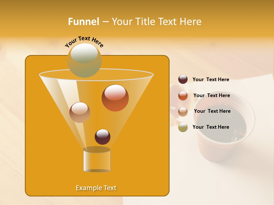 Kitchenutensil Whitecolour Drink PowerPoint Template